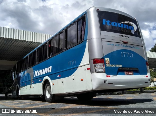 Viação Itaúna 1770 na cidade de Itaúna, Minas Gerais, Brasil, por Vicente de Paulo Alves. Número da foto: #7871805.