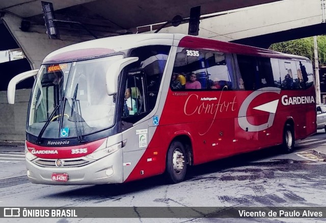 Expresso Gardenia 3535 na cidade de Belo Horizonte, Minas Gerais, Brasil, por Vicente de Paulo Alves. Número da foto: #7874563.