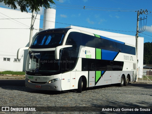 UTIL - União Transporte Interestadual de Luxo 11511 na cidade de Juiz de Fora, Minas Gerais, Brasil, por André Luiz Gomes de Souza. Número da foto: #7874331.