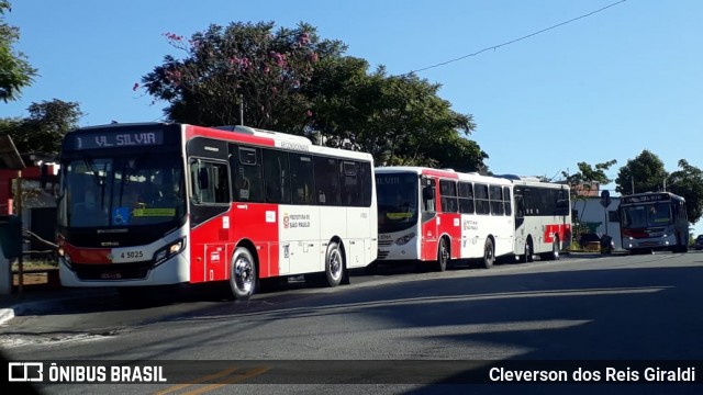 Allibus Transportes 4 5025 na cidade de São Paulo, São Paulo, Brasil, por Cleverson dos Reis Giraldi. Número da foto: #7873558.