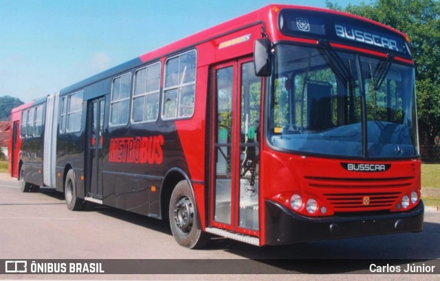 Metrobus 0000 na cidade de Joinville, Santa Catarina, Brasil, por Carlos Júnior. Número da foto: #7873964.