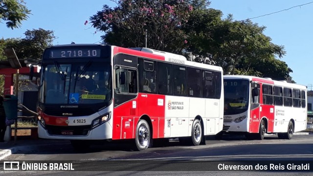 Allibus Transportes 4 5025 na cidade de São Paulo, São Paulo, Brasil, por Cleverson dos Reis Giraldi. ID da foto: 7873635.