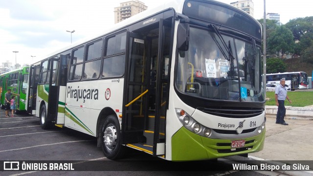 Viação Pirajuçara 814 na cidade de São Paulo, São Paulo, Brasil, por William Bispo da Silva. ID da foto: 7874411.