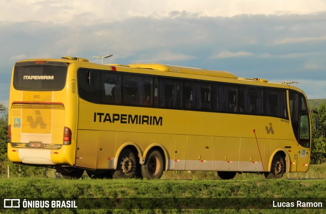 Viação Itapemirim 8881 na cidade de Serra Talhada, Pernambuco, Brasil, por Lucas Ramon. ID da foto: 7875801.