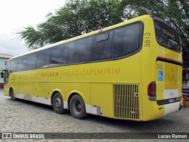 Viação Itapemirim 5813 na cidade de Serra Talhada, Pernambuco, Brasil, por Lucas Ramon. ID da foto: 7875767.