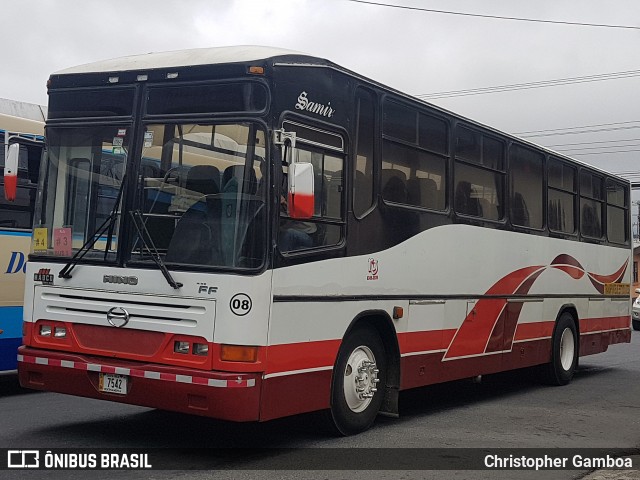 Autobuses sin identificación - Costa Rica SJB 7542 na cidade de Cartago, Cartago, Costa Rica, por Christopher Gamboa. Número da foto: #7877212.