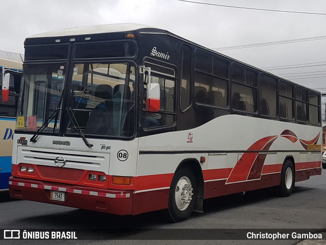 Autobuses sin identificación - Costa Rica SJB 7542 na cidade de Cartago, Cartago, Costa Rica, por Christopher Gamboa. ID da foto: 7877212.