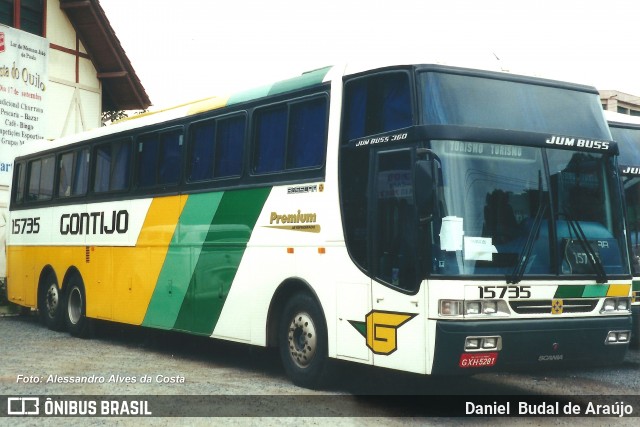 Empresa Gontijo de Transportes 15735 na cidade de Joinville, Santa Catarina, Brasil, por Daniel Budal de Araújo. ID da foto: 7877360.