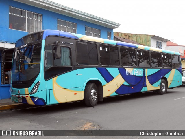 Tranportes San Gabriel de Aserrí 61 na cidade de San José, San José, Costa Rica, por Christopher Gamboa. Número da foto: #7877269.
