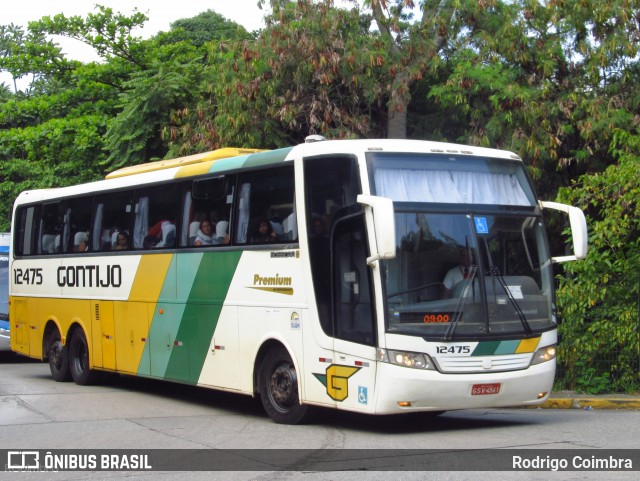 Empresa Gontijo de Transportes 12475 na cidade de São Paulo, São Paulo, Brasil, por Rodrigo Coimbra. ID da foto: 7800387.