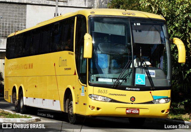 Viação Itapemirim 8635 na cidade de Recife, Pernambuco, Brasil, por Lucas Silva. Número da foto: #7800230.