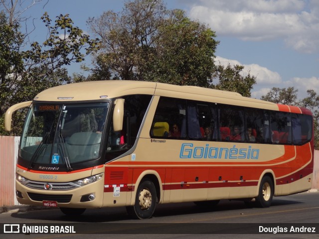 Auto Viação Goianésia 176003-2 na cidade de Brasília, Distrito Federal, Brasil, por Douglas Andrez. Número da foto: #7798341.