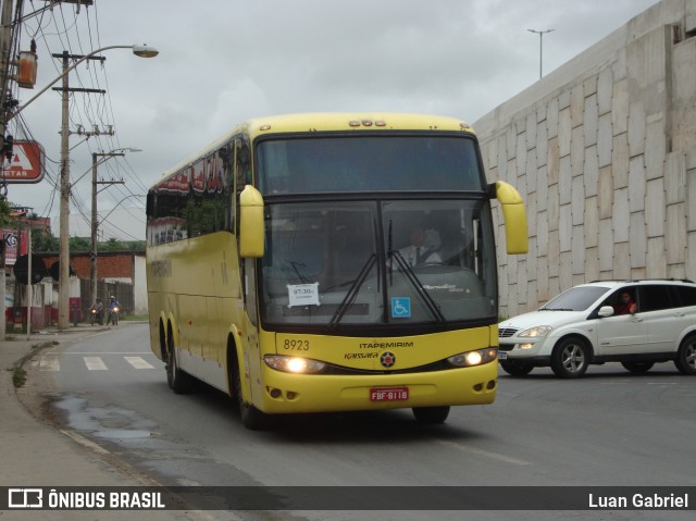Viação Itapemirim 8923 na cidade de Viana, Espírito Santo, Brasil, por Luan Gabriel. Número da foto: #7797910.