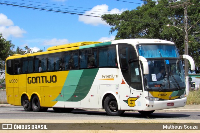 Empresa Gontijo de Transportes 17060 na cidade de Vitória da Conquista, Bahia, Brasil, por Matheus Souza. ID da foto: 7799707.