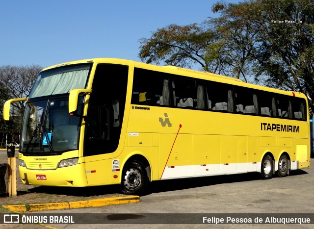 Viação Itapemirim 49007 na cidade de São Paulo, São Paulo, Brasil, por Felipe Pessoa de Albuquerque. Número da foto: #7798217.