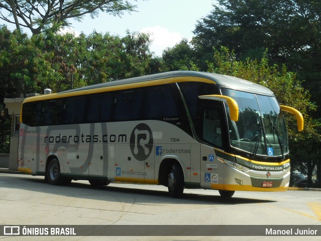 RodeRotas - Rotas de Viação do Triângulo 7314 na cidade de São Paulo, São Paulo, Brasil, por Manoel Junior. ID da foto: 7799391.