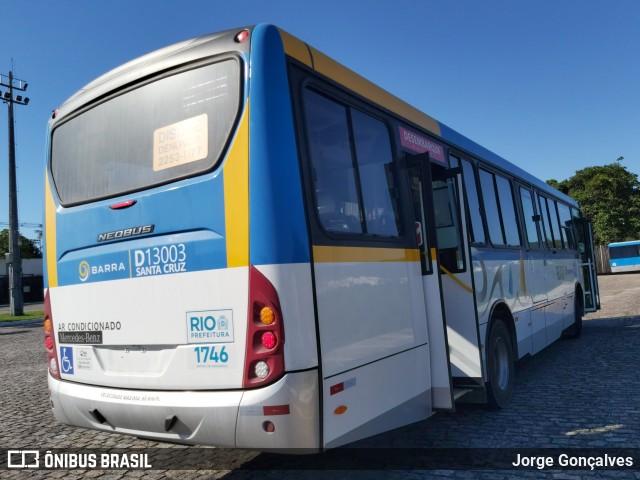 Transportes Barra D13003 na cidade de Rio de Janeiro, Rio de Janeiro, Brasil, por Jorge Gonçalves. ID da foto: 7798425.