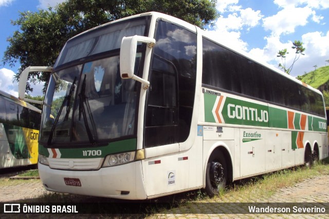 Empresa Gontijo de Transportes 11700 na cidade de Belo Horizonte, Minas Gerais, Brasil, por Wanderson Severino. ID da foto: 7798889.