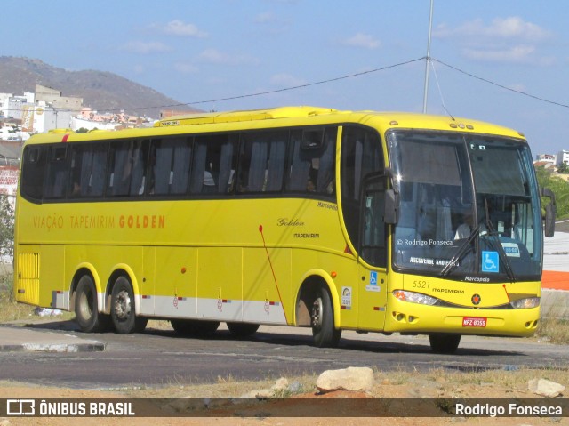 Viação Itapemirim 5521 na cidade de Caruaru, Pernambuco, Brasil, por Rodrigo Fonseca. ID da foto: 7799187.