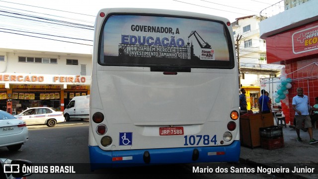 Concessionária Salvador Norte - CSN Transportes 10784 na cidade de Salvador, Bahia, Brasil, por Mario dos Santos Nogueira Junior. Número da foto: #7799093.