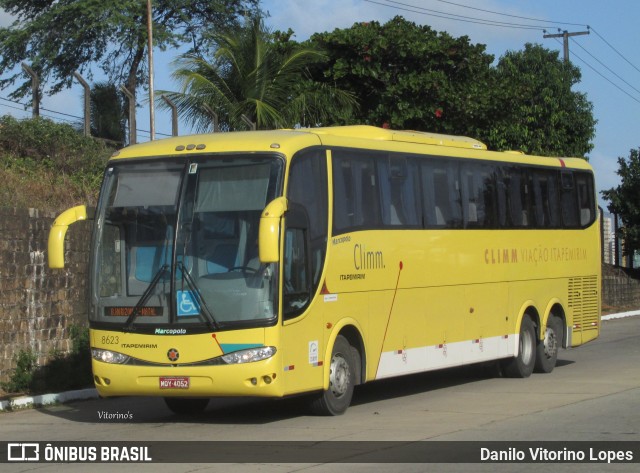 Viação Itapemirim 8623 na cidade de Natal, Rio Grande do Norte, Brasil, por Danilo Vitorino Lopes. ID da foto: 7798757.