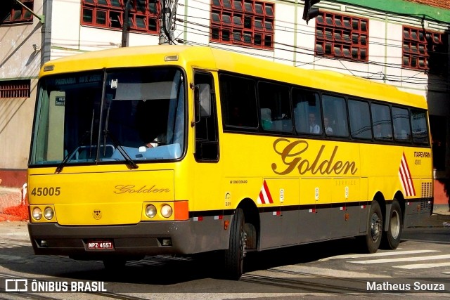 Viação Itapemirim 45005 na cidade de Rio de Janeiro, Rio de Janeiro, Brasil, por Matheus Souza. ID da foto: 7799033.