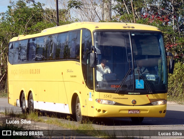 Viação Itapemirim 5543 na cidade de Recife, Pernambuco, Brasil, por Lucas Silva. ID da foto: 7800316.