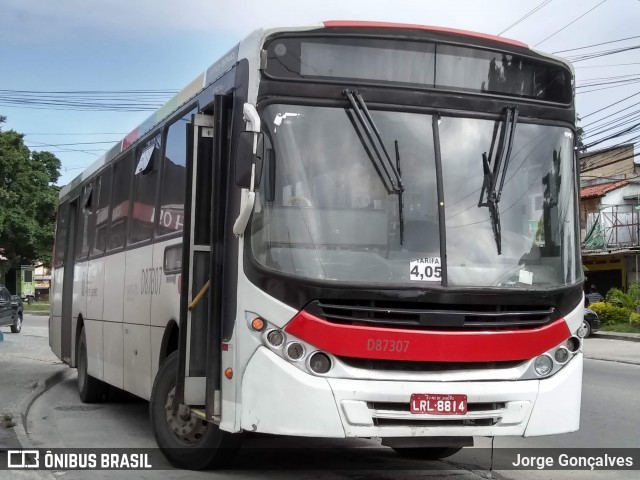 Expresso Pégaso D87307 na cidade de Rio de Janeiro, Rio de Janeiro, Brasil, por Jorge Gonçalves. ID da foto: 7797793.