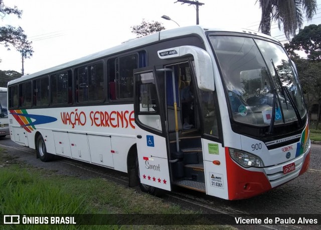 Viação Serrense 900 na cidade de Belo Horizonte, Minas Gerais, Brasil, por Vicente de Paulo Alves. ID da foto: 7799146.