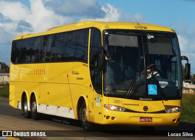 Viação Itapemirim 5801 na cidade de Jaboatão dos Guararapes, Pernambuco, Brasil, por Lucas Silva. ID da foto: 7800299.