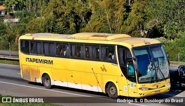 Viação Itapemirim 8501 na cidade de Santa Isabel, São Paulo, Brasil, por Rodrigo S. G Busólogo do Brasil. ID da foto: 7800930.