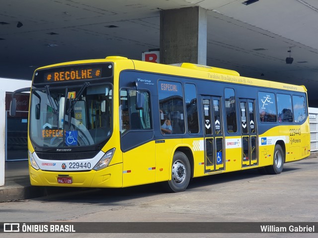 Viação Pioneira 229440 na cidade de Brasília, Distrito Federal, Brasil, por William Gabriel. Número da foto: #7798009.