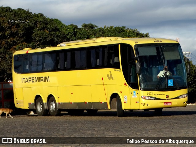 Viação Itapemirim 5073 na cidade de Vitória da Conquista, Bahia, Brasil, por Felipe Pessoa de Albuquerque. Número da foto: #7800241.