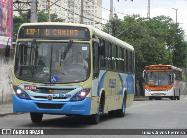 Master Transportes Coletivos de Passageiros RJ 159.009 na cidade de Nova Iguaçu, Rio de Janeiro, Brasil, por Lucas Alves Ferreira. ID da foto: 7882234.