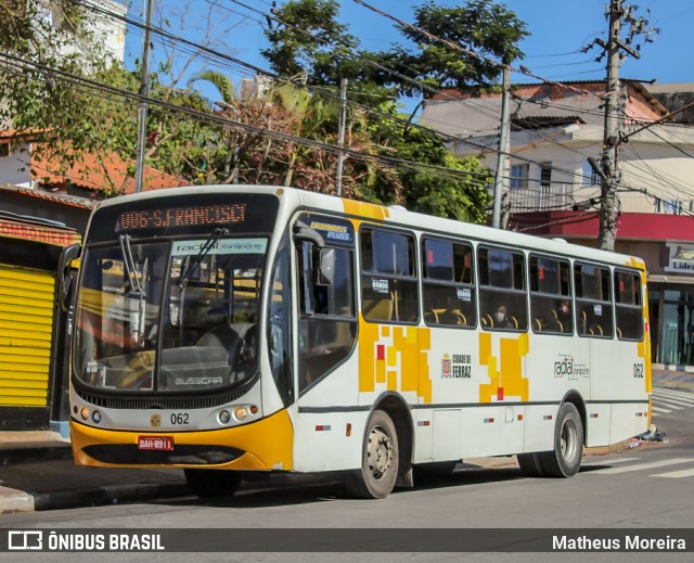 Radial Transporte Coletivo 062 na cidade de Ferraz de Vasconcelos, São Paulo, Brasil, por Matheus Moreira. ID da foto: 7880120.