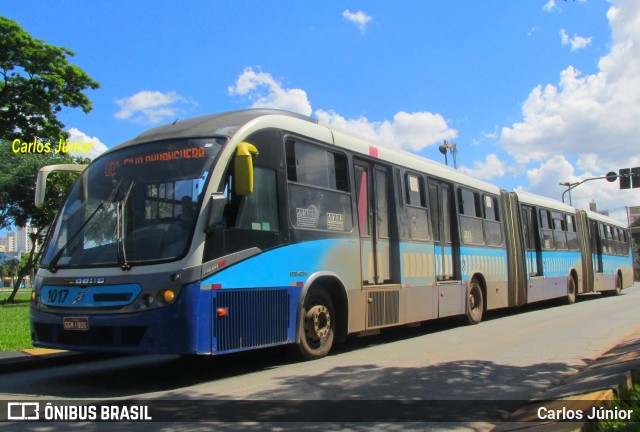 Metrobus 1017 na cidade de Goiânia, Goiás, Brasil, por Carlos Júnior. Número da foto: #7881948.