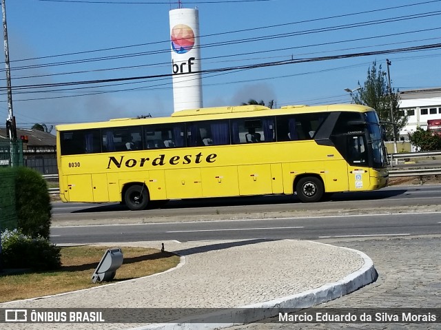 Viação Nordeste 8030 na cidade de Fortaleza, Ceará, Brasil, por Marcio Eduardo da Silva Morais. ID da foto: 7880360.