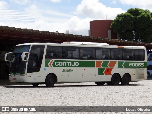 Empresa Gontijo de Transportes 20065 na cidade de Vitória da Conquista, Bahia, Brasil, por Lucas Oliveira. ID da foto: 7880404.