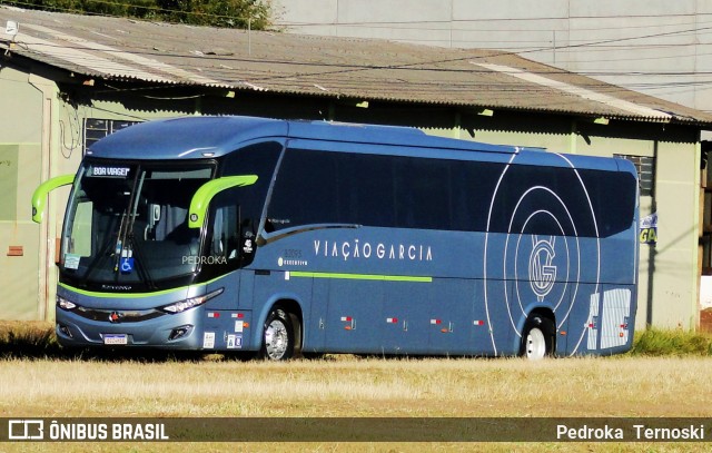 Viação Garcia 82095 na cidade de Apucarana, Paraná, Brasil, por Pedroka Ternoski. ID da foto: 7881148.