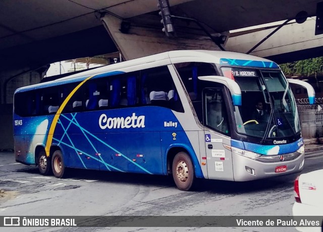 Viação Cometa 15143 na cidade de Belo Horizonte, Minas Gerais, Brasil, por Vicente de Paulo Alves. ID da foto: 7880180.