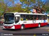Auto Ônibus Macacari 2222 na cidade de Jaú, São Paulo, Brasil, por Diego Leão. Número da foto: #7880970.