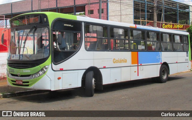 HP Transportes Coletivos 20366 na cidade de Goiânia, Goiás, Brasil, por Carlos Júnior. Número da foto: #7884047.