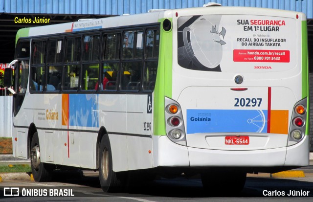 HP Transportes Coletivos 20297 na cidade de Goiânia, Goiás, Brasil, por Carlos Júnior. ID da foto: 7884059.