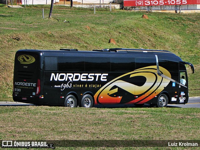 Expresso Nordeste 5130 na cidade de Aparecida, São Paulo, Brasil, por Luiz Krolman. ID da foto: 7884903.