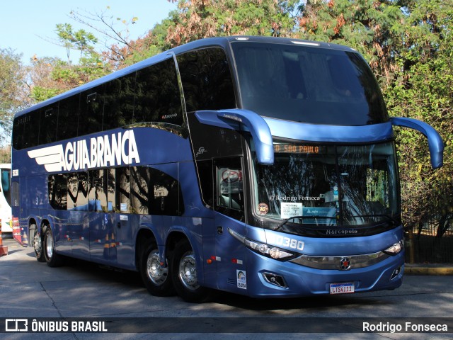 Viação Águia Branca 50380 na cidade de São Paulo, São Paulo, Brasil, por Rodrigo Fonseca. Número da foto: #7883814.