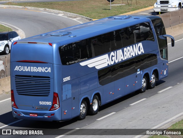 Viação Águia Branca 50090 na cidade de Aparecida, São Paulo, Brasil, por Rodrigo Fonseca. Número da foto: #7884050.