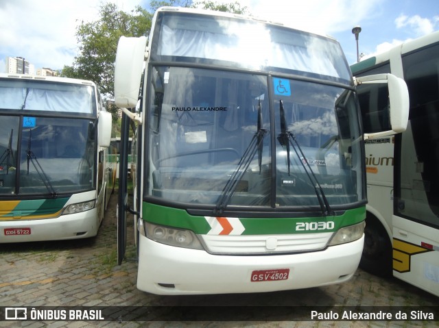 Empresa Gontijo de Transportes 21030 na cidade de Belo Horizonte, Minas Gerais, Brasil, por Paulo Alexandre da Silva. ID da foto: 7884001.