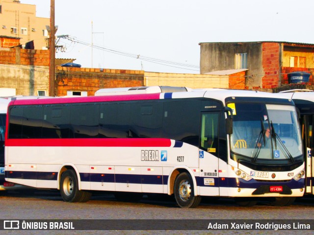 Breda Transportes e Serviços 4277 na cidade de São Vicente, São Paulo, Brasil, por Adam Xavier Rodrigues Lima. Número da foto: #7883789.