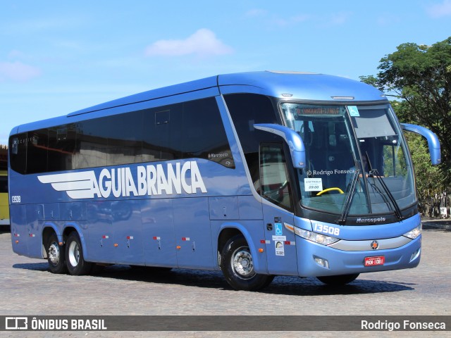Viação Águia Branca 13508 na cidade de Vitória da Conquista, Bahia, Brasil, por Rodrigo Fonseca. Número da foto: #7884210.