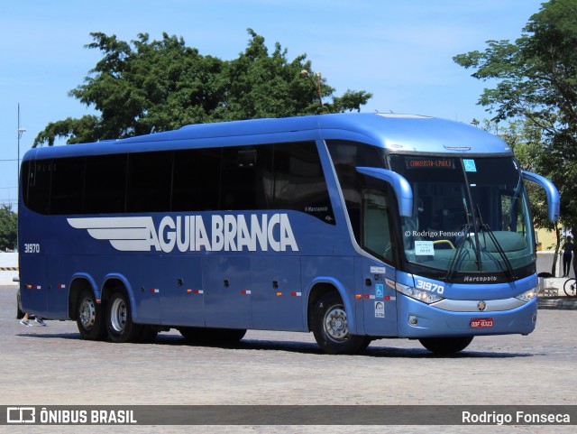 Viação Águia Branca 31970 na cidade de Vitória da Conquista, Bahia, Brasil, por Rodrigo Fonseca. Número da foto: #7884194.